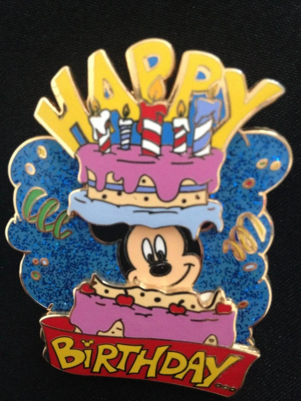 Pins disney Disneyland Paris : Mickey Happy Birthday